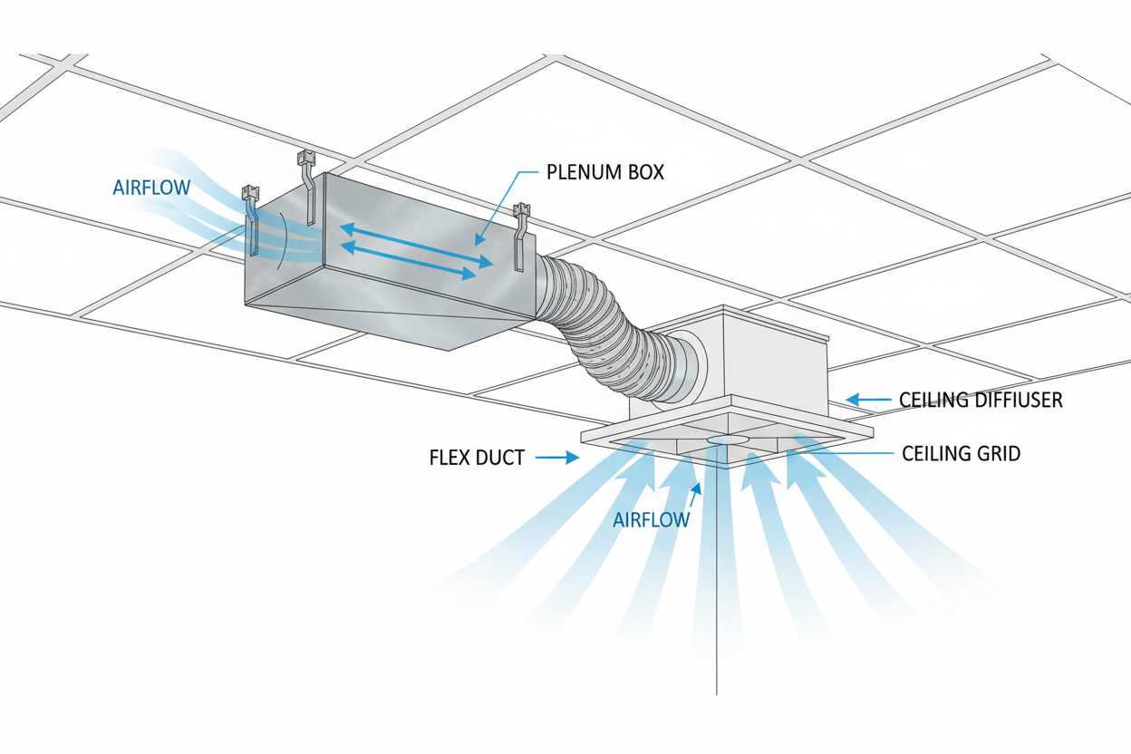 Air Distribution | EZ Plenum manufacturers duct components for HVAC