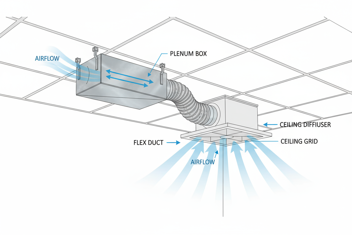 Air Distribution | EZ Plenum manufacturers duct components for HVAC