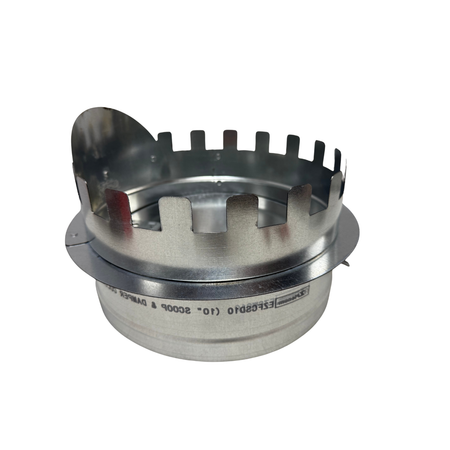10" Inch Scoop & Damper Collar