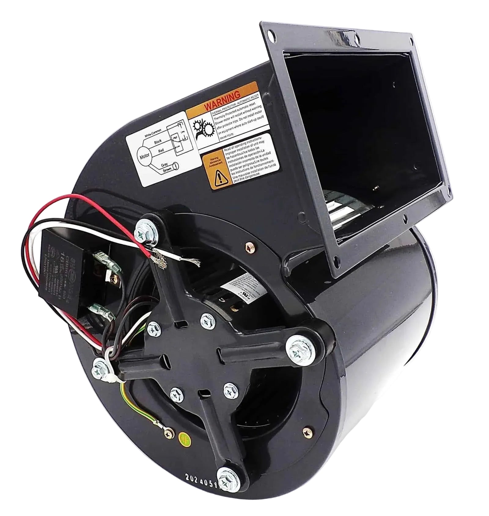 Blower Motor 115V 60Hz 2 Speed, 60/50Hz Replaces Dayton 1TDT8