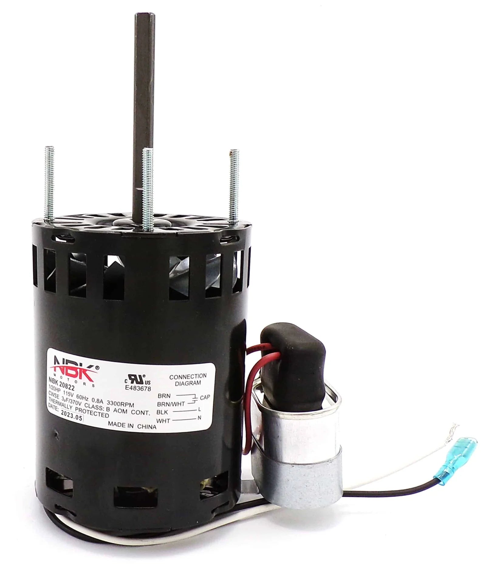 Exhaust Vent Inducer Motor 115V, 3300 Rpm Replaces Reznor RZ214067