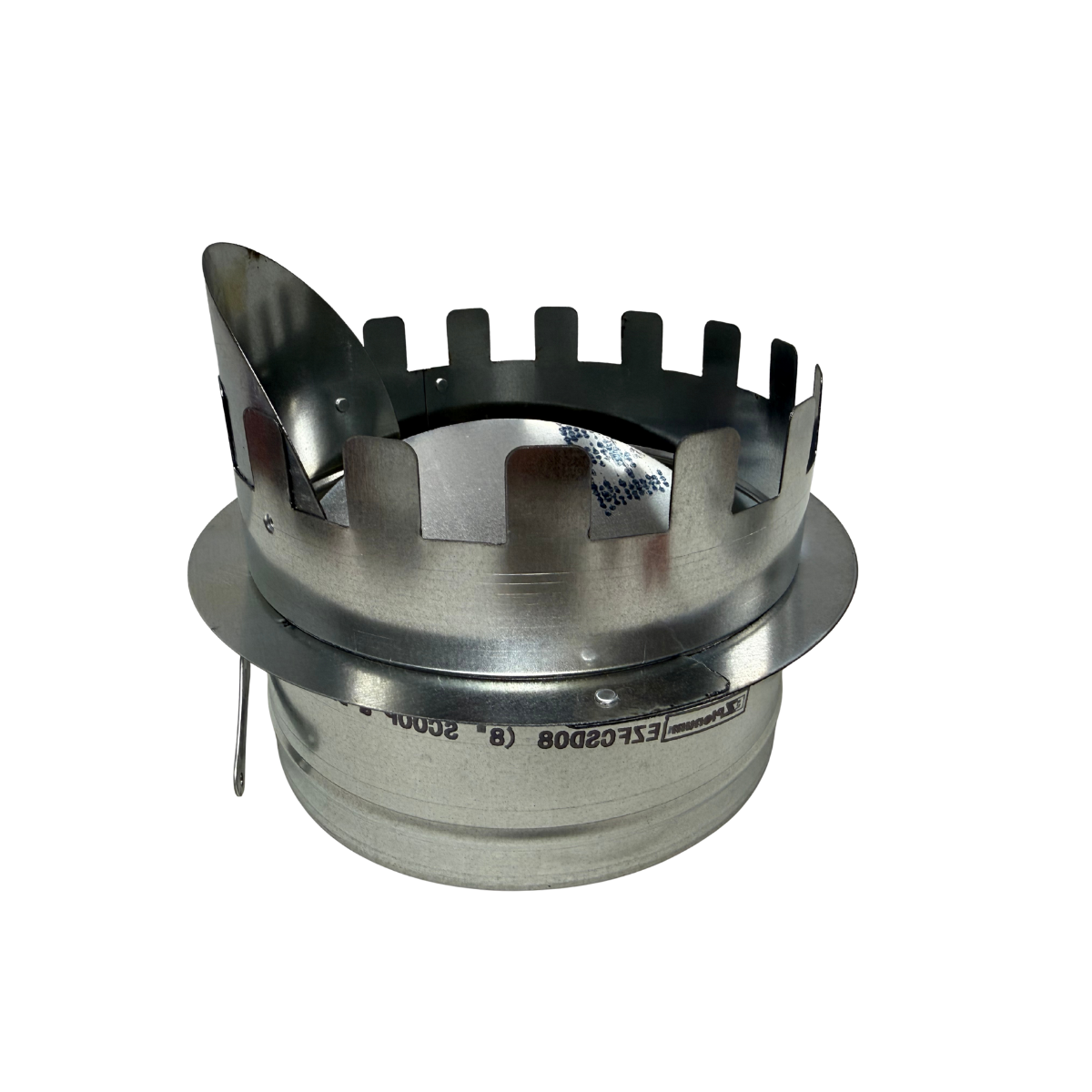8" Inch Scoop & Damper Collar