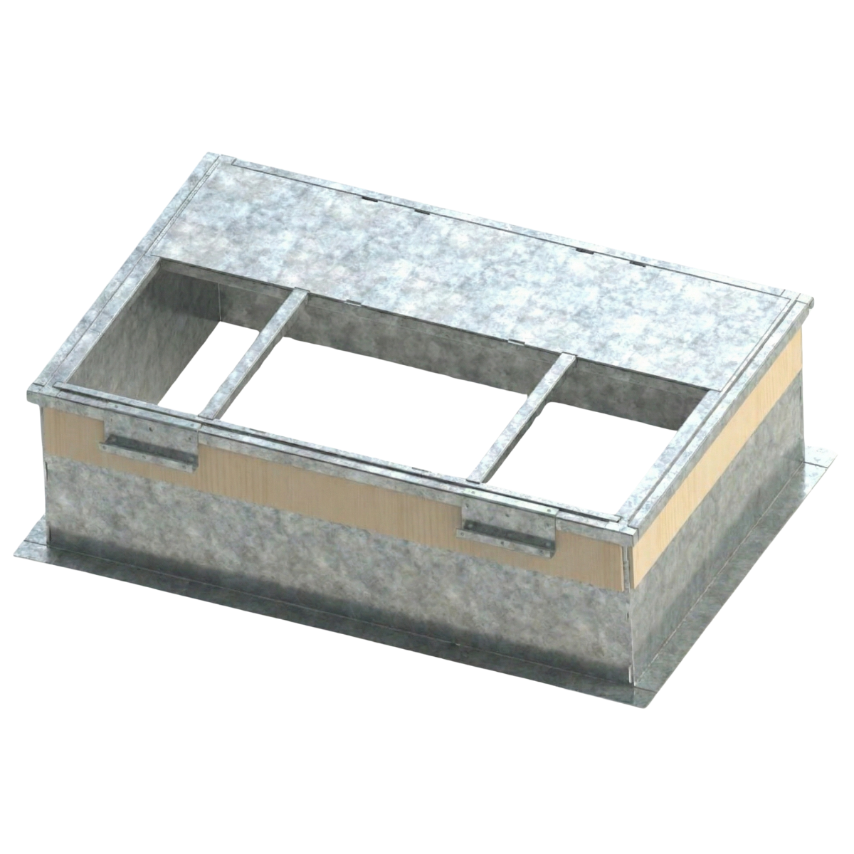 Package Unit Base Spring ACiQ Small Packaged Unit Roof Curb – 14″ HVAC Mount | CPRFCURB011B00 ...