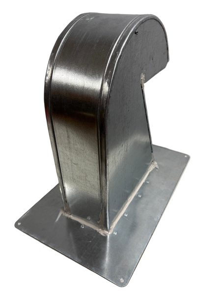 Galvanized Roof Vent Back Right