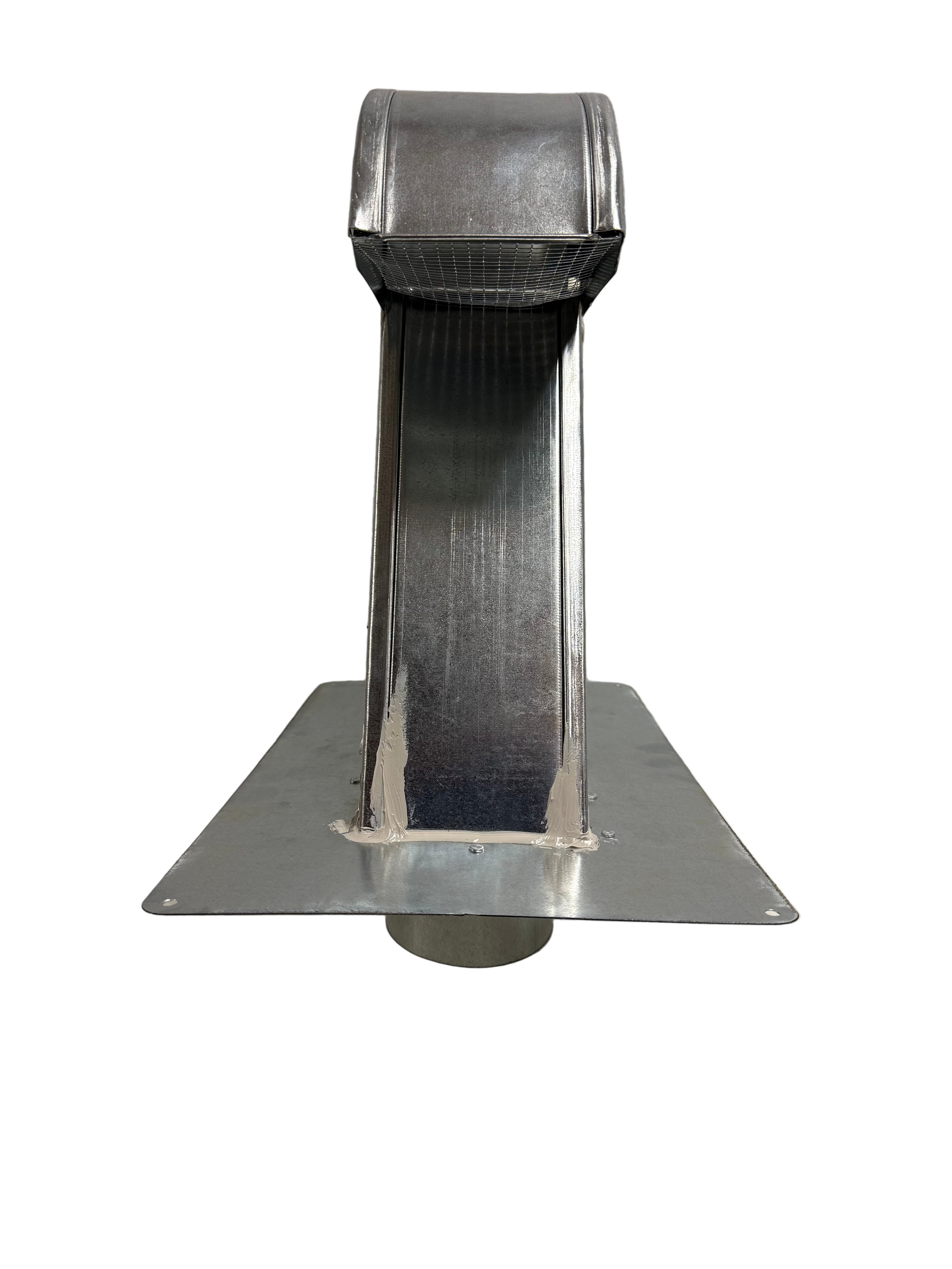 Galvanized Roof Vent Front