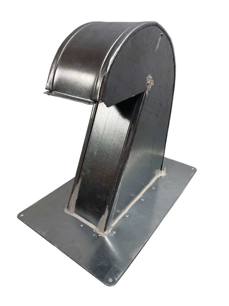 EZ Plenum EZR10X6 10x6 Round Duct Reducer Increaser 28GA Galvanized St
