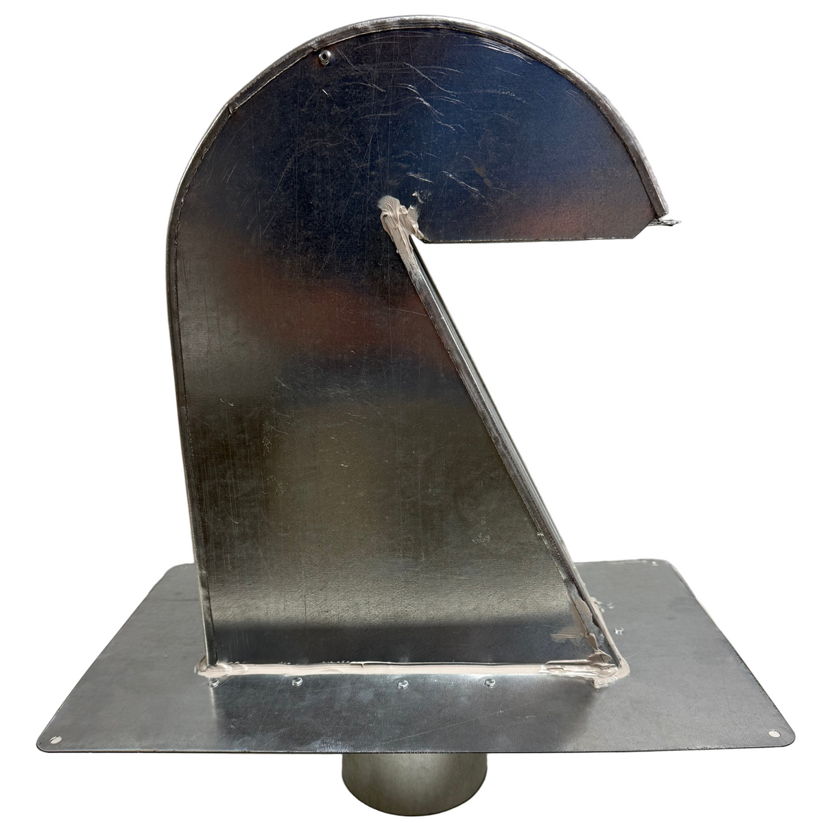 Galvanized Roof Vent Right Side