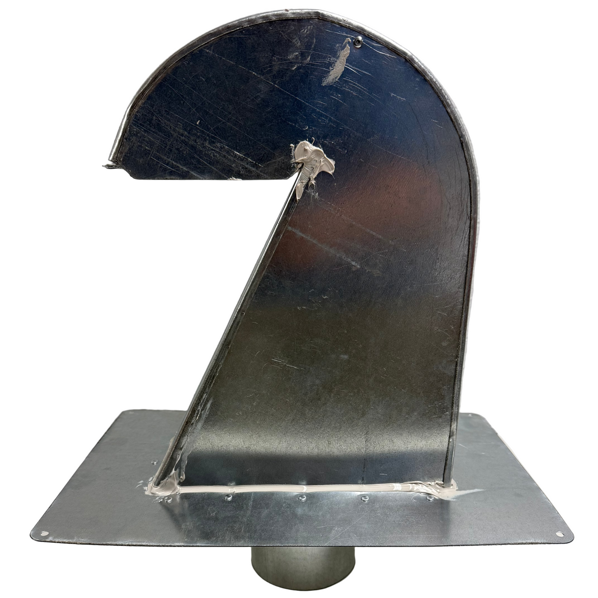 Galvanized Roof Vent Side Right
