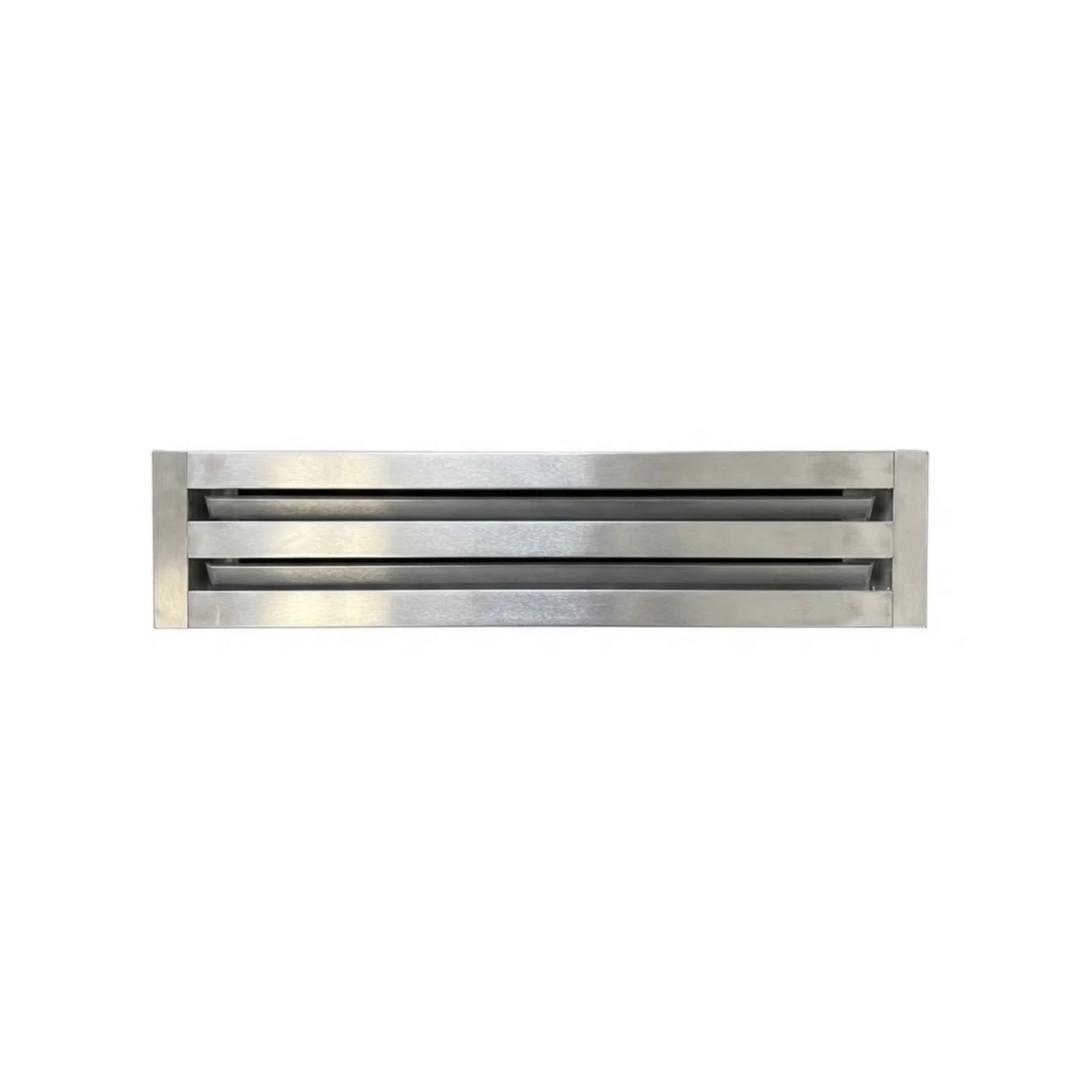 Linear Slot Diffuser 2 Slot 12 inch Front Face Mill Finish