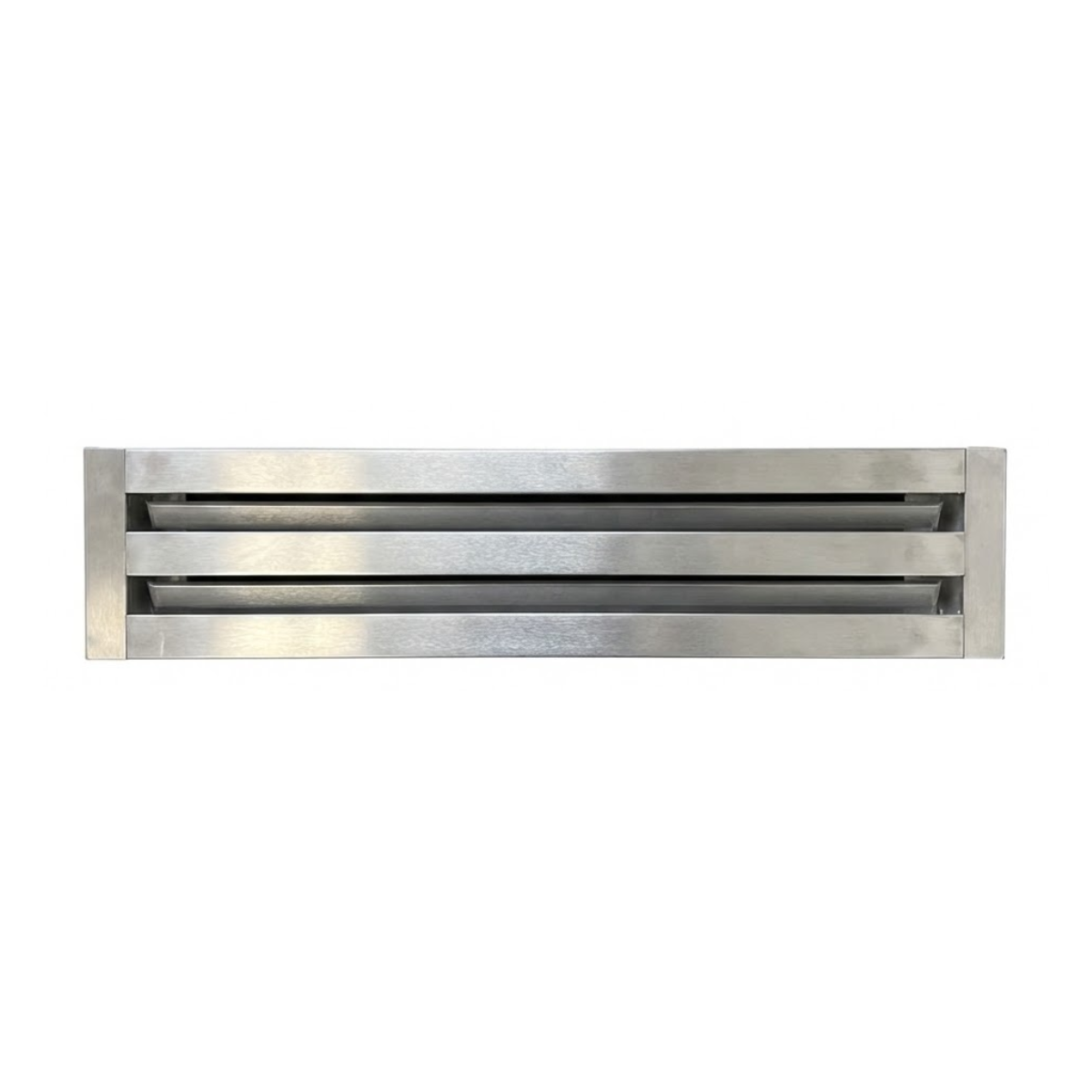 Linear Slot Diffuser 2 Slot 18 inch Front Face Mill Finish