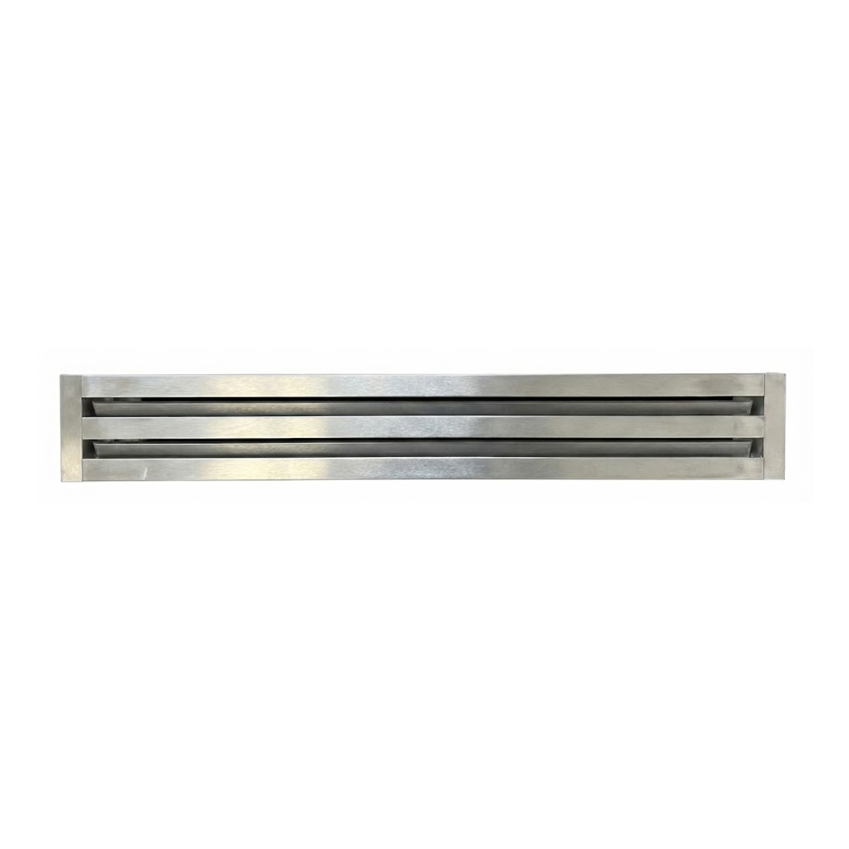 Linear Slot Diffuser 2 Slot 24 inch Front Face Mill Finish