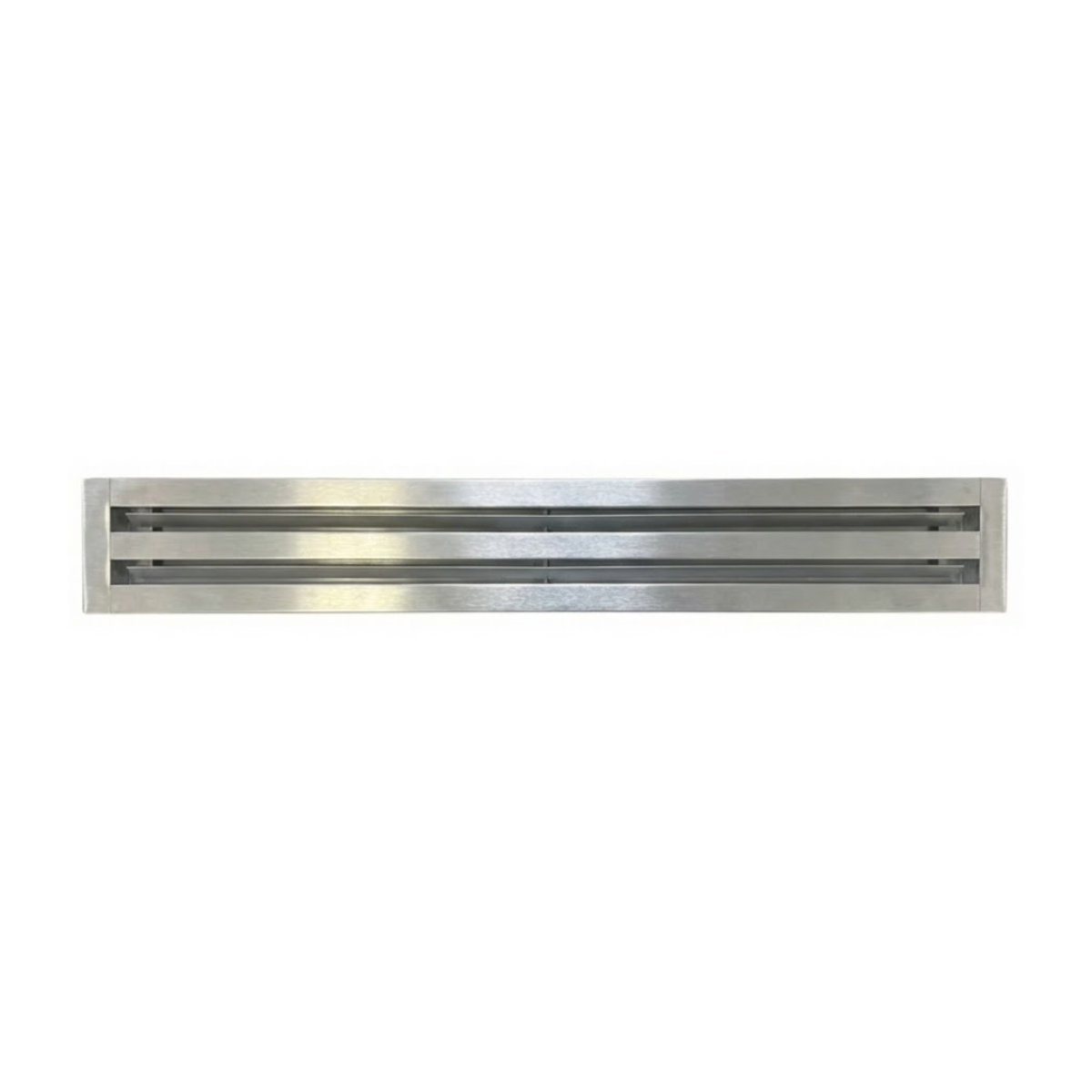 Linear Slot Diffuser 2 Slot 36 inch Front Face Mill Finish