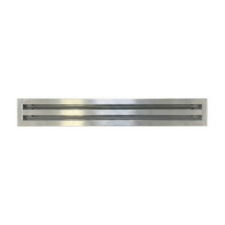 Linear Slot Diffuser 2 Slot 36 inch Front Face Mill Finish