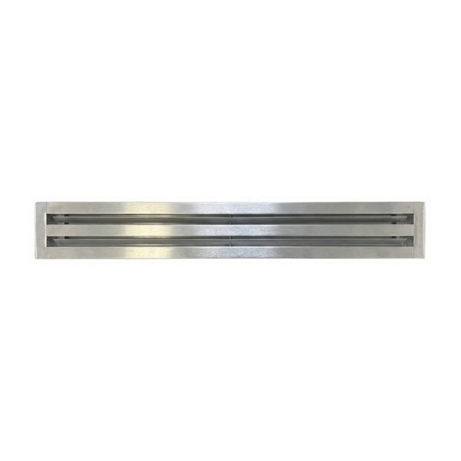 Linear Slot Diffuser 2 Slot 36 inch Front Face Mill Finish