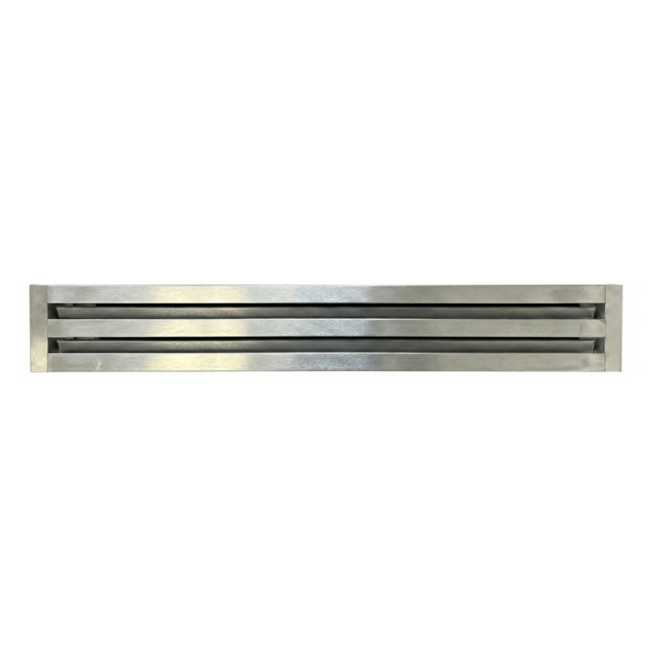 Linear Slot Diffuser 2 Slot 48 inch Front Face Mill Finish