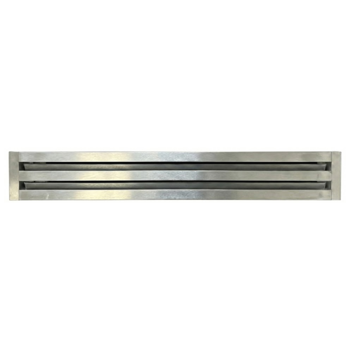 Linear Slot Diffuser 2 Slot 60 inch Front Face Mill Finish