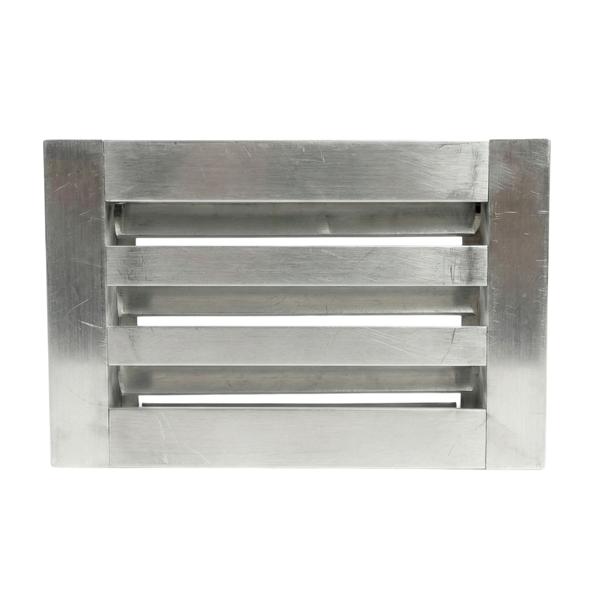 EZ Plenum 10x6 Mill Finish Linear Slot Diffuser - Modern Air Vent Cover - Aluminum Register Grille for Ceiling & Wall