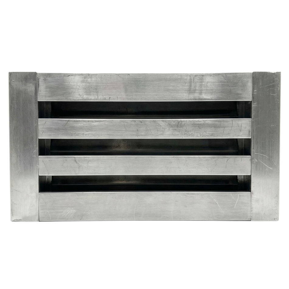 EZ Plenum 12x6 Mill Finish Linear Slot Diffuser - Modern Air Vent Cover - Aluminum Register Grille for Ceiling & Wall