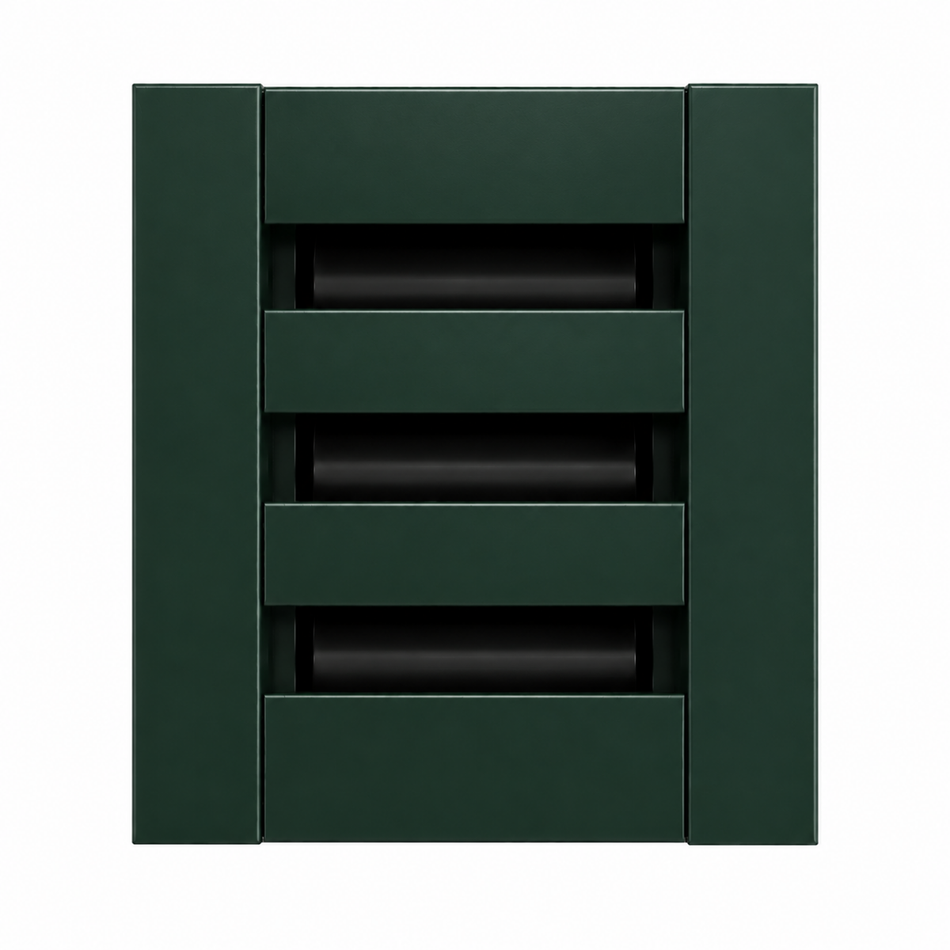 EZ Plenum 6x6 Linear Slot Supply Diffuser - Modern Air Vent Cover - Aluminum Register Grille for Ceiling, Wall & Floor