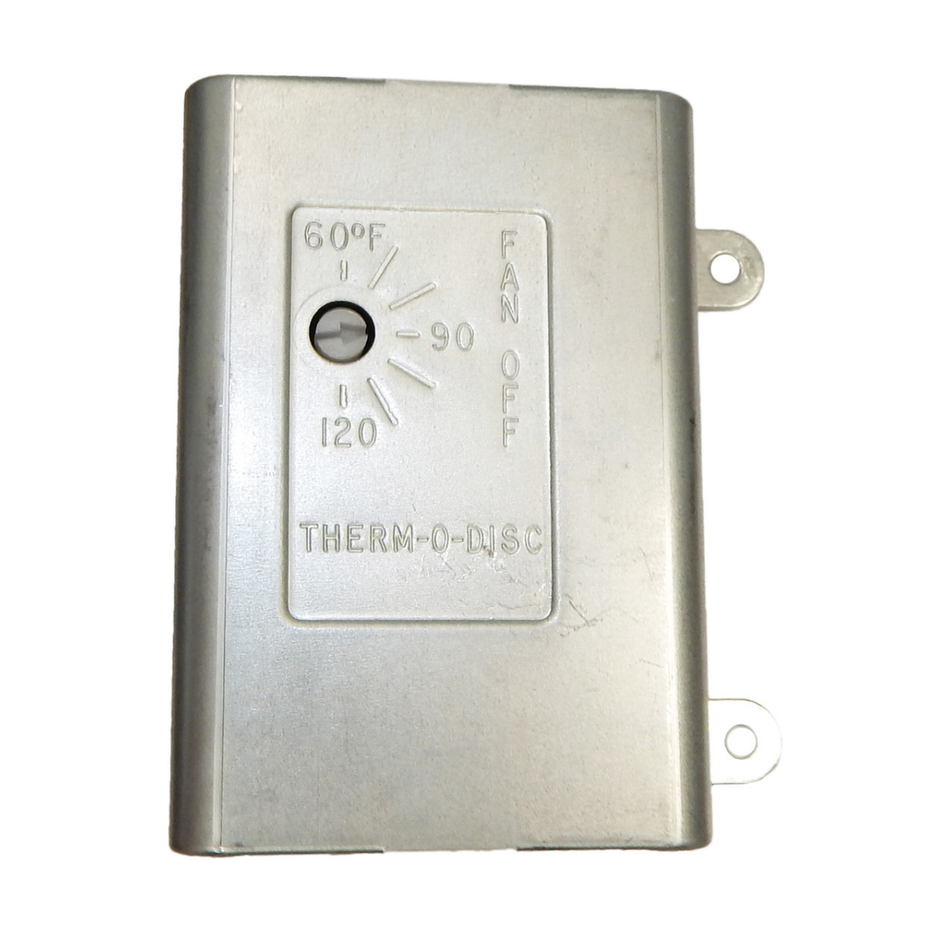 Lomanco 2000/1800 Power Vent Replacement Thermostat – 120V Attic Fan Control (100° On / 85° Off)