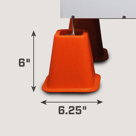 Santa Fe Heavy-Duty Dehumidifier Risers for Optimal Airflow and Drainage