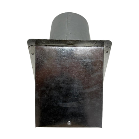 Galvanized Wall Cap Front
