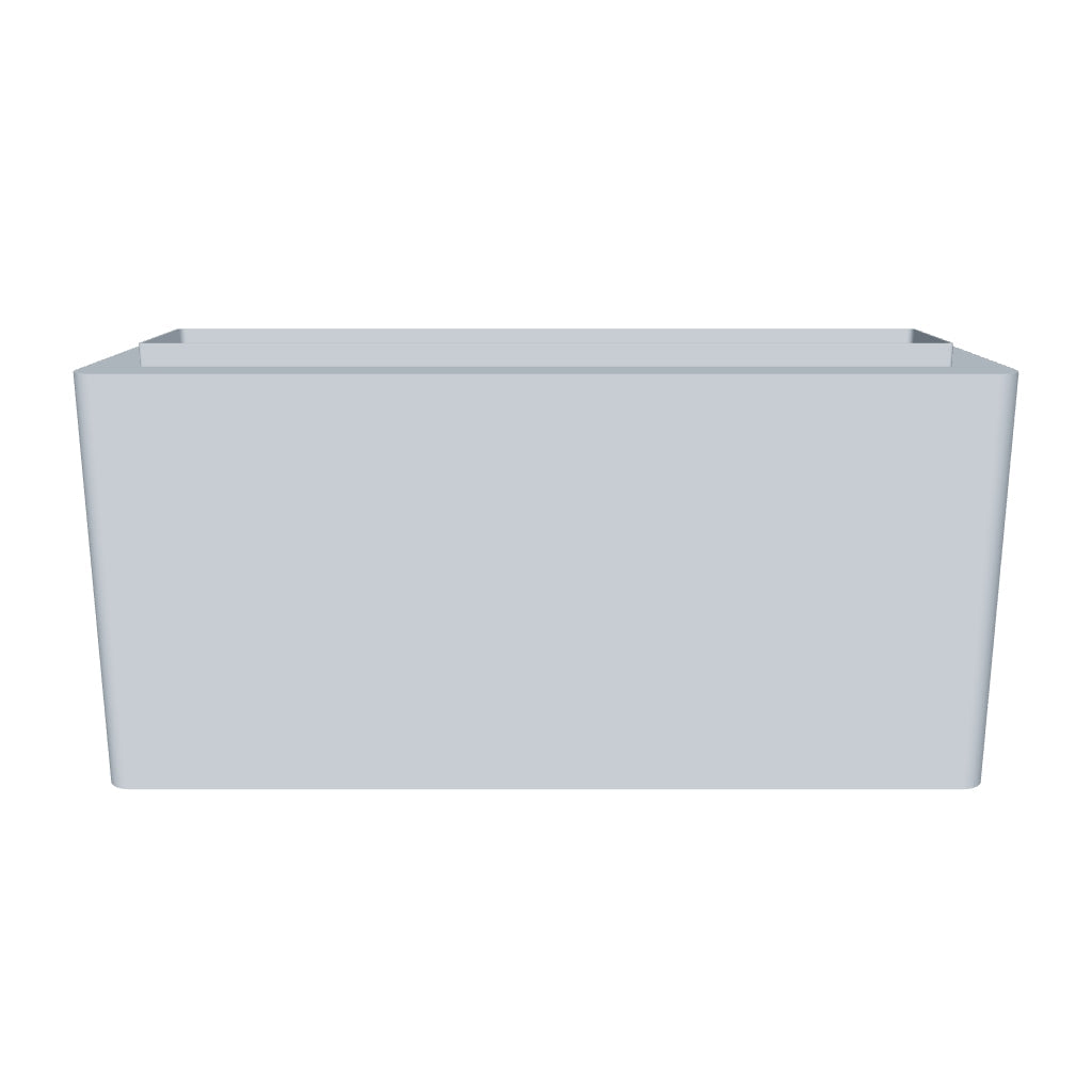 EZ Plenum EZLP48X4 Assembled Fiberglass Linear Plenum Box fits 48