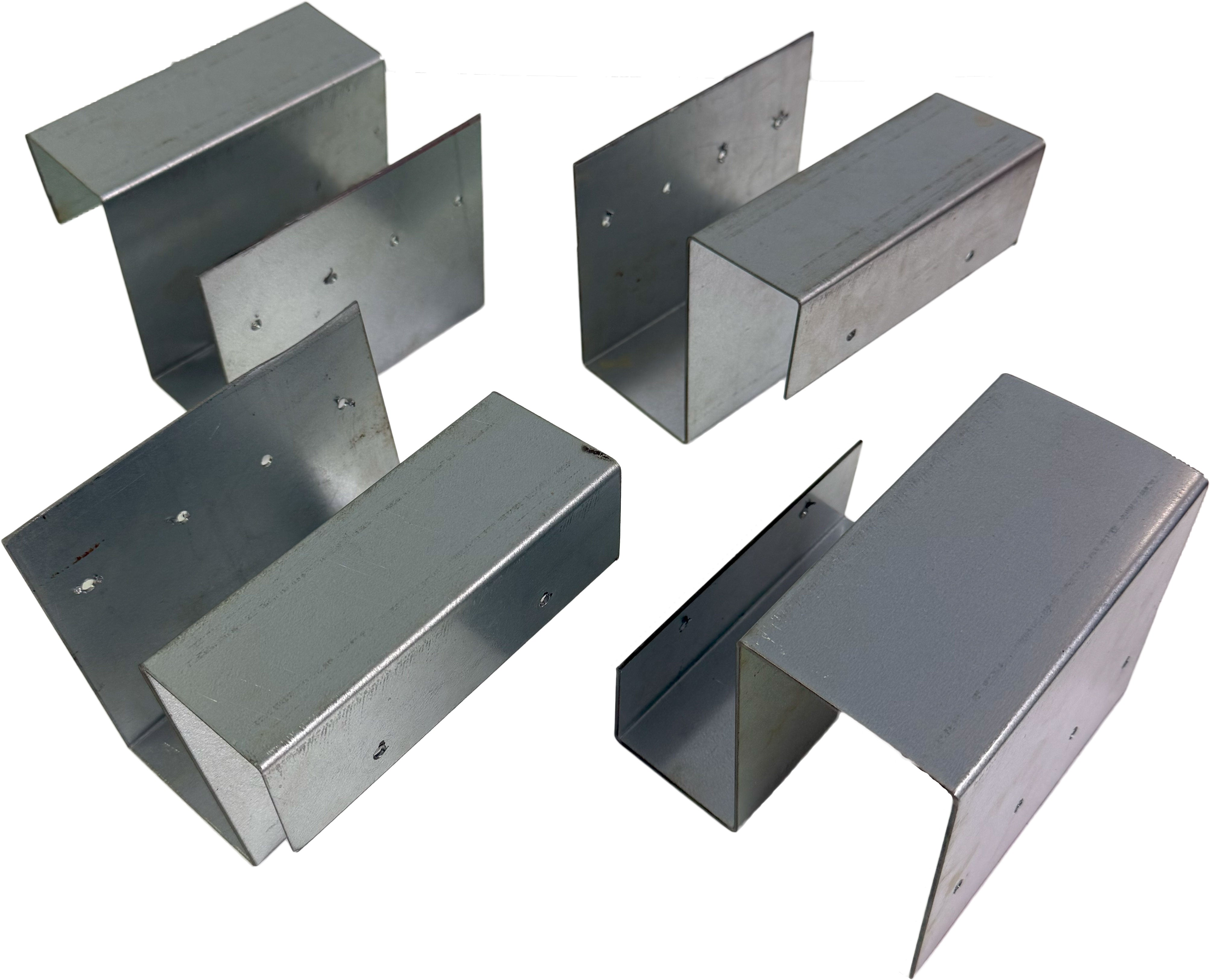 Rooftop Unit Hold Down Bracket Kit RTU Z Clips 16GA (Set of 4) – EZ Plenum